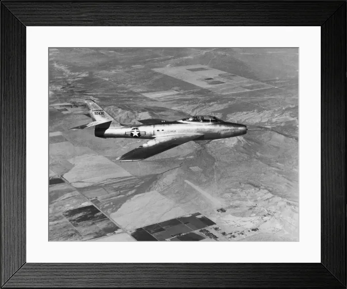 Framed Print : Republic F-84 Thunderstreak