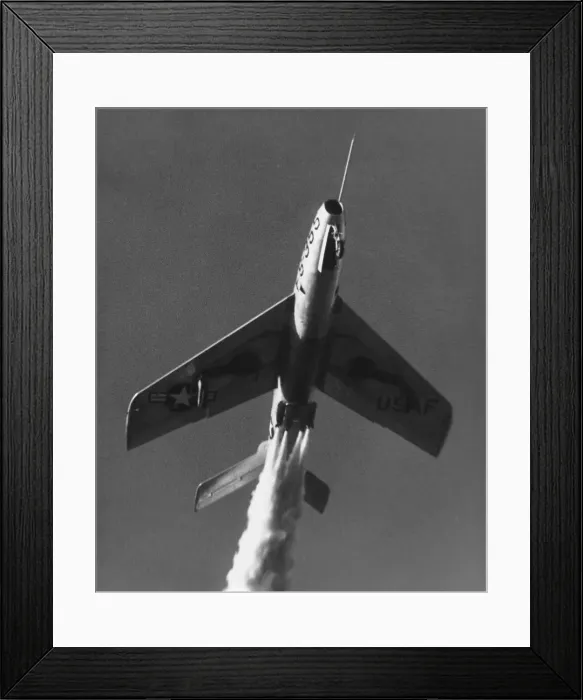 Framed Print : Republic F-84 Thunderstreak