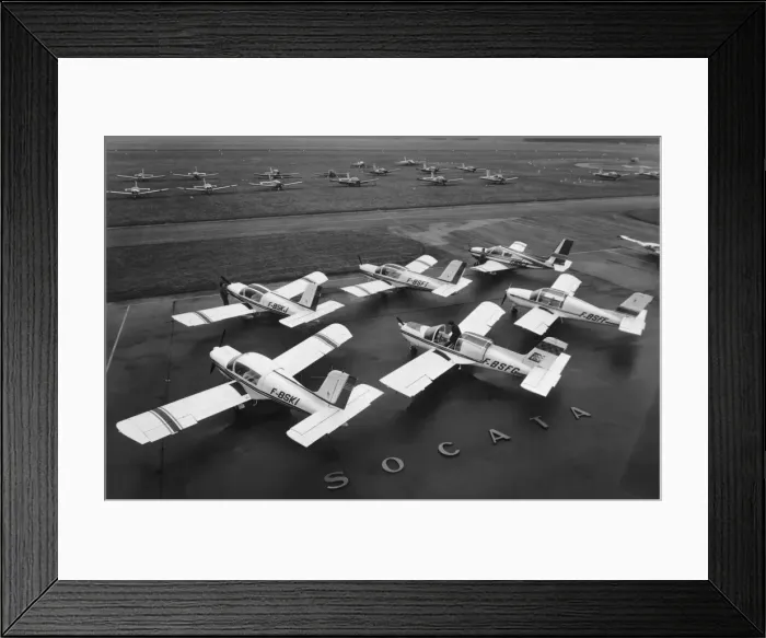 Framed Print : Socata / Morane-Soulnier Ms-880 Rallye Framed Print : Socata / Morane-Soulnier Ms-880 Rallye