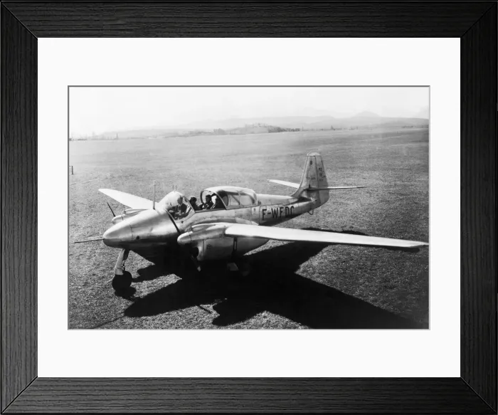 Framed Print : Morane-Soulnier Ms-700 No-1 Prototype Parked Framed Print : Morane-Soulnier Ms-700 No-1 Prototype Parked