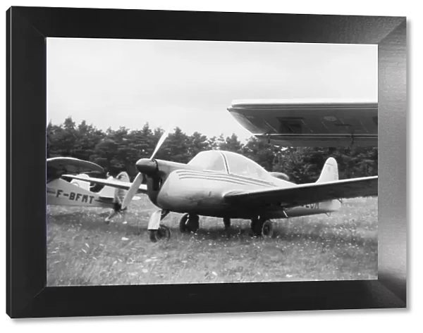Morane-Soulnier Ms-572 No-1 Prototype Parked