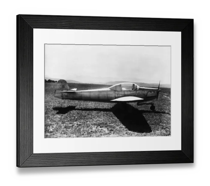Framed Print : Morane-Soulnier Ms-560 No-1 Prototype Parked Framed Print : Morane-Soulnier Ms-560 No-1 Prototype Parked