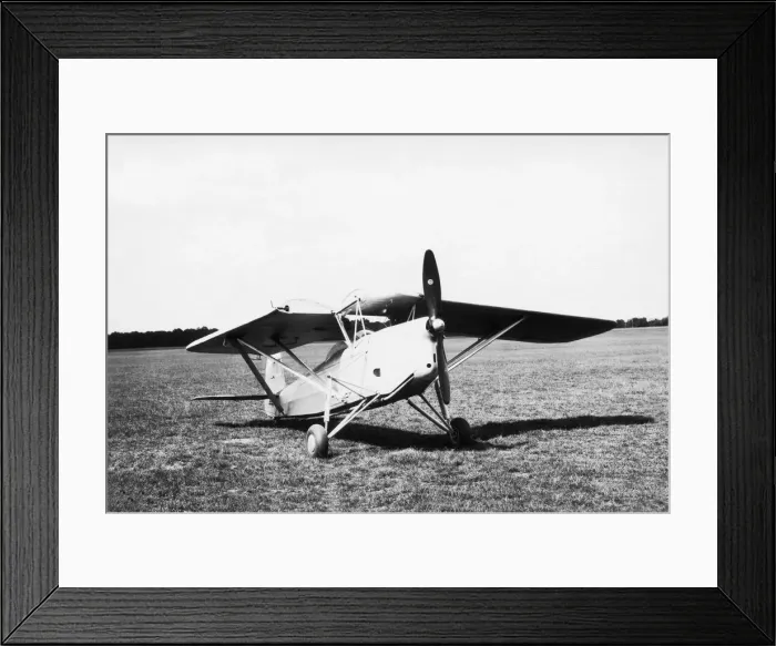Framed Print : Morane-Soulnier Ms-341 Parked with One Wing Folded Framed Print : Morane-Soulnier Ms-341 Parked with One Wing Folded