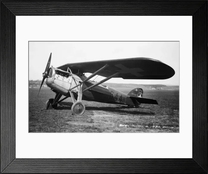 Framed Print : Swiss Airforce Morane-Soulnier Ms-229Et2 Fighter Parked Framed Print : Swiss Airforce Morane-Soulnier Ms-229Et2 Fighter Parked