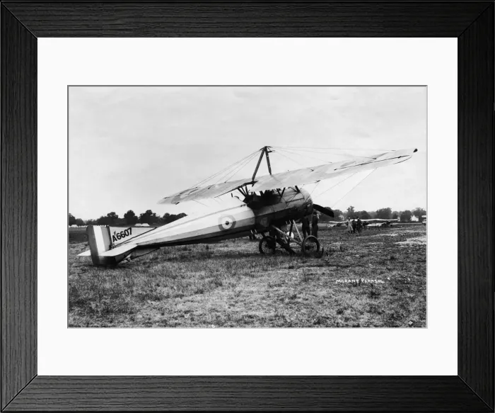 Framed Print : Morane-Soulnier Type La Parasol During WW1 Parked Framed Print : Morane-Soulnier Type La Parasol During WW1 Parked