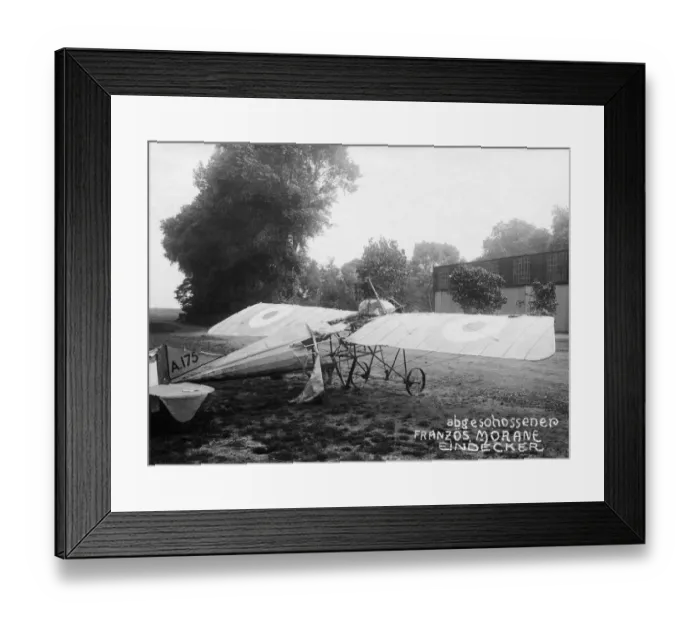 Framed Print : A Damaged Morane-Soulnier Ms-5 Type N Bullet Captured by? Framed Print : A Damaged Morane-Soulnier Ms-5 Type N Bullet Captured by?