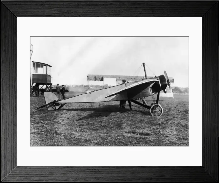 Framed Print : Morane-Soulnier Monoplane Parked at Hendon in the 1910S Framed Print : Morane-Soulnier Monoplane Parked at Hendon in the 1910S