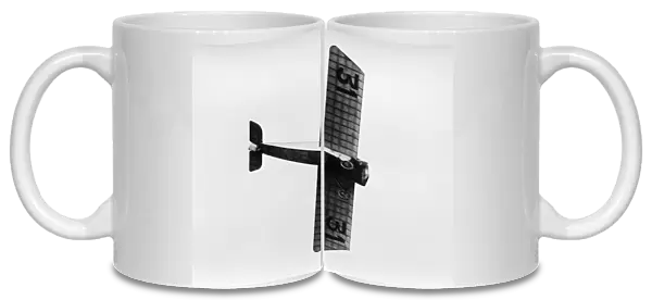 Gilbert Flying in a Morane-Soulnier Monoplane