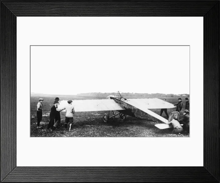 Framed Print : Morane-Soulnier Type G Monoplane Preparing for Take-Off Framed Print : Morane-Soulnier Type G Monoplane Preparing for Take-Off