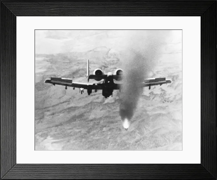 Framed Print : Fairchild A-10 Thunderbolt II / 2 Framed Print : Fairchild A-10 Thunderbolt II / 2
