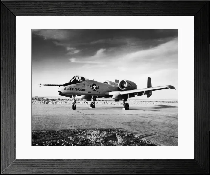 Framed Print : Fairchild YA-10A Thunderbolt II / 2 Framed Print : Fairchild YA-10A Thunderbolt II / 2