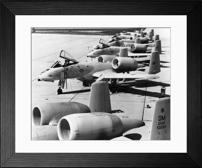 Framed Print : Fairchild A-10 Thunderbolt II / 2 Framed Print : Fairchild A-10 Thunderbolt II / 2