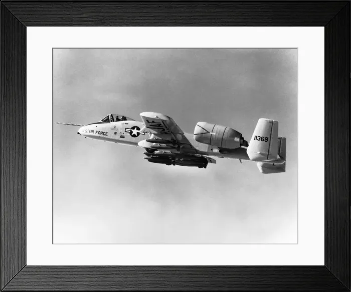 Framed Print : Fairchild A-10 Thunderbolt II / 2 Framed Print : Fairchild A-10 Thunderbolt II / 2