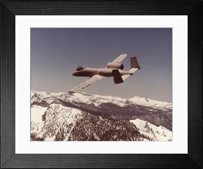 Framed Print : Fairchild A-10A Thunderbolt II / 2 Framed Print : Fairchild A-10A Thunderbolt II / 2