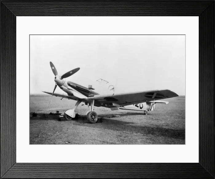 Framed Print : Hispano HA-1112 M1L Buchon Framed Print : Hispano HA-1112 M1L Buchon