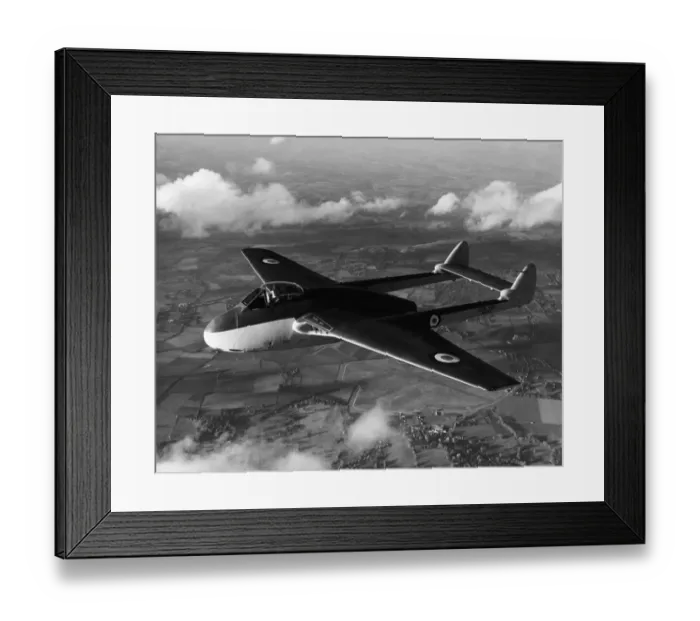 Framed Print : de Havilland Sea Vampire Framed Print : de Havilland Sea Vampire