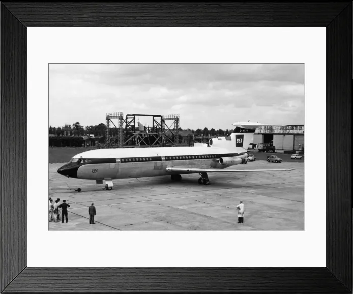 Framed Print : Hawker Siddeley HS-121 Trident 1C Framed Print : Hawker Siddeley HS-121 Trident 1C