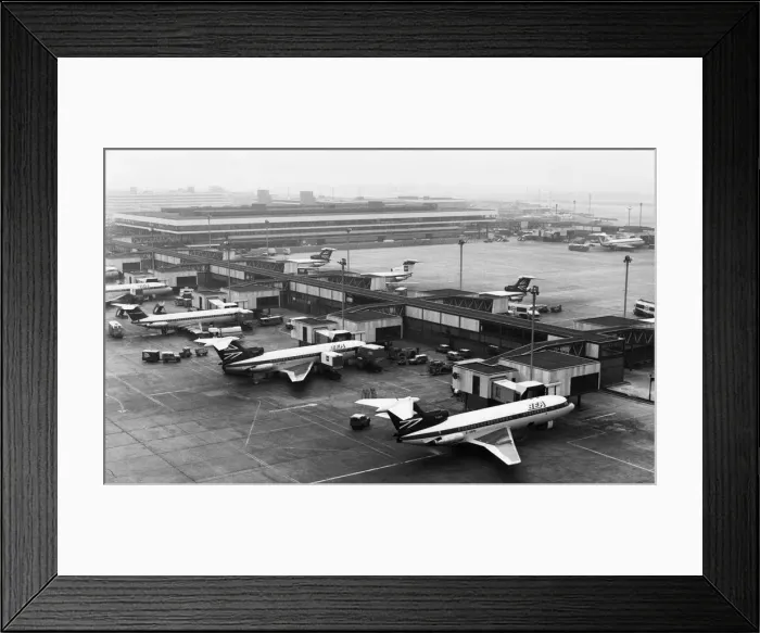 Framed Print : Hawker Siddeley HS-121 Trident 1C Framed Print : Hawker Siddeley HS-121 Trident 1C