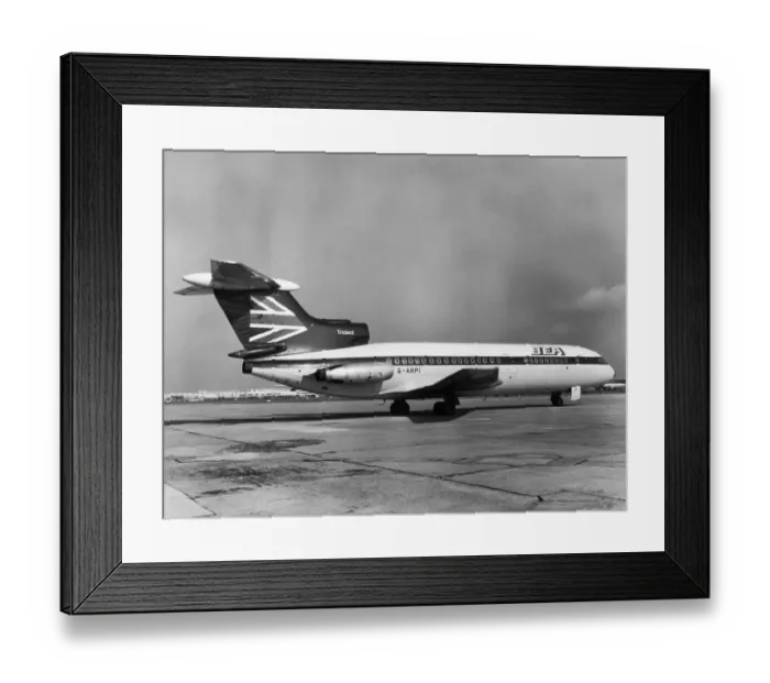 Framed Print : Hawker Siddeley HS-121 Trident 1C Framed Print : Hawker Siddeley HS-121 Trident 1C