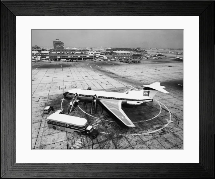 Framed Print : Hawker Siddeley HS-121 Trident 1C Framed Print : Hawker Siddeley HS-121 Trident 1C