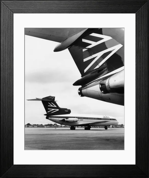 Framed Print : Hawker Siddeley HS-121 Trident 1C Framed Print : Hawker Siddeley HS-121 Trident 1C