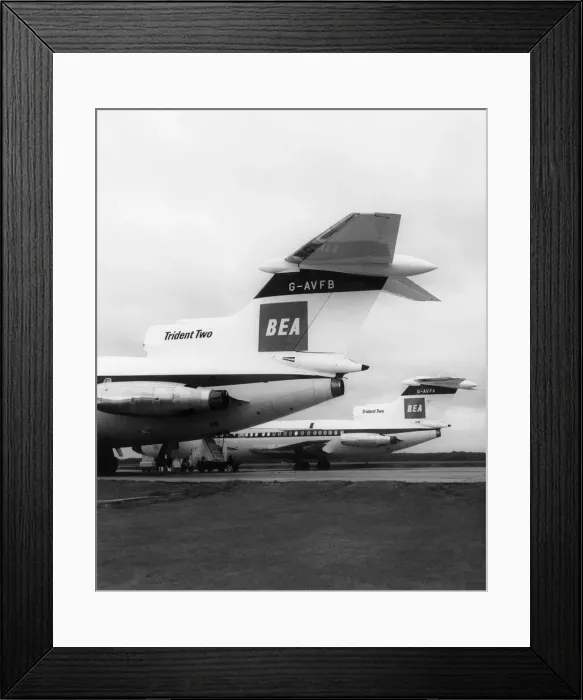 Framed Print : Hawker Siddeley HS-121 Trident 2E Framed Print : Hawker Siddeley HS-121 Trident 2E