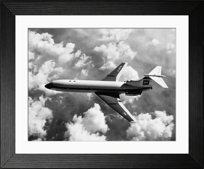 Framed Print : Hawker Siddeley HS-121 Trident 1C Framed Print : Hawker Siddeley HS-121 Trident 1C
