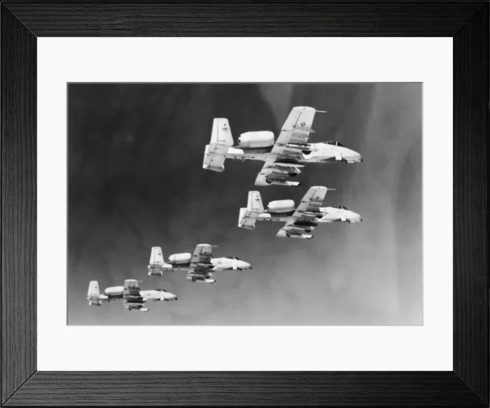 Framed Print : Fairchild A-10 Thunderbolt II / 2 Framed Print : Fairchild A-10 Thunderbolt II / 2