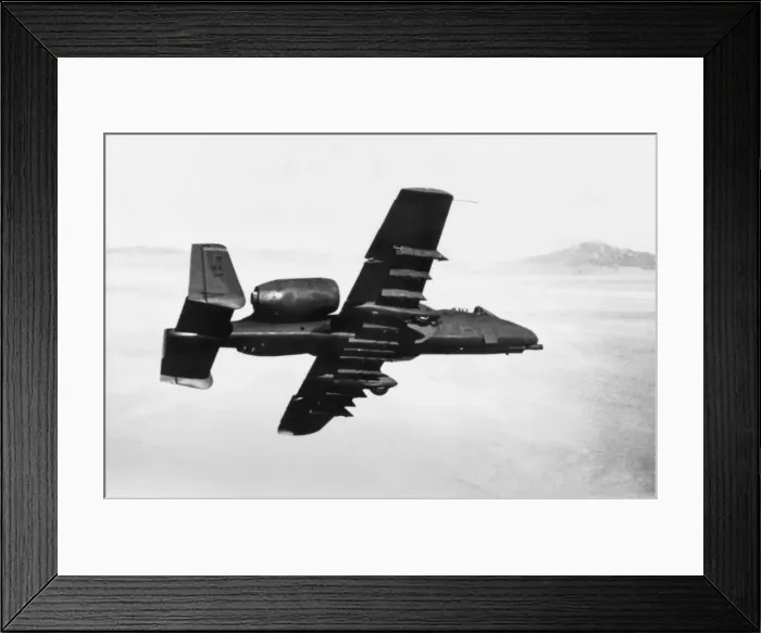 Framed Print : Fairchild A-10 Thunderbolt II / 2 Framed Print : Fairchild A-10 Thunderbolt II / 2
