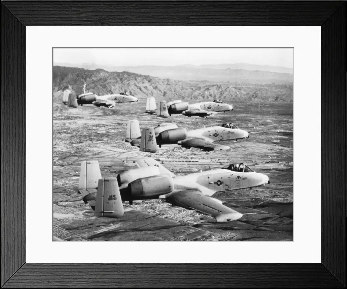 Framed Print : Fairchild A-10 Thunderbolt II / 2 Framed Print : Fairchild A-10 Thunderbolt II / 2