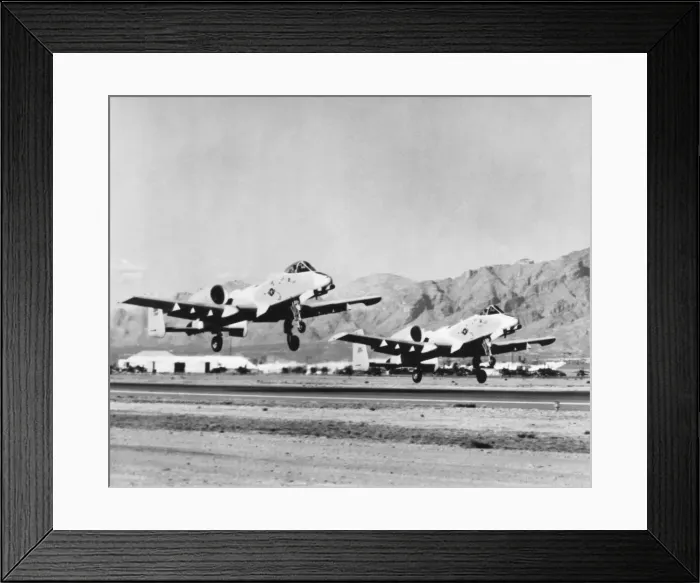 Framed Print : Fairchild A-10 Thunderbolt II / 2 Framed Print : Fairchild A-10 Thunderbolt II / 2