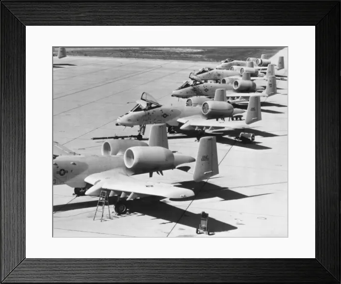 Framed Print : Fairchild A-10 Thunderbolt II / 2 Framed Print : Fairchild A-10 Thunderbolt II / 2