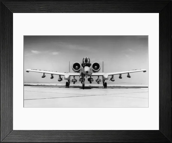 Framed Print : Fairchild A-10 Thunderbolt II / 2 Framed Print : Fairchild A-10 Thunderbolt II / 2