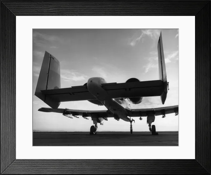 Framed Print : Fairchild A-10 Thunderbolt II / 2 Framed Print : Fairchild A-10 Thunderbolt II / 2