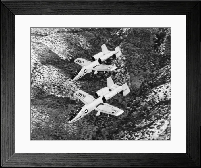 Framed Print : Fairchild A-10 Thunderbolt II  /  2