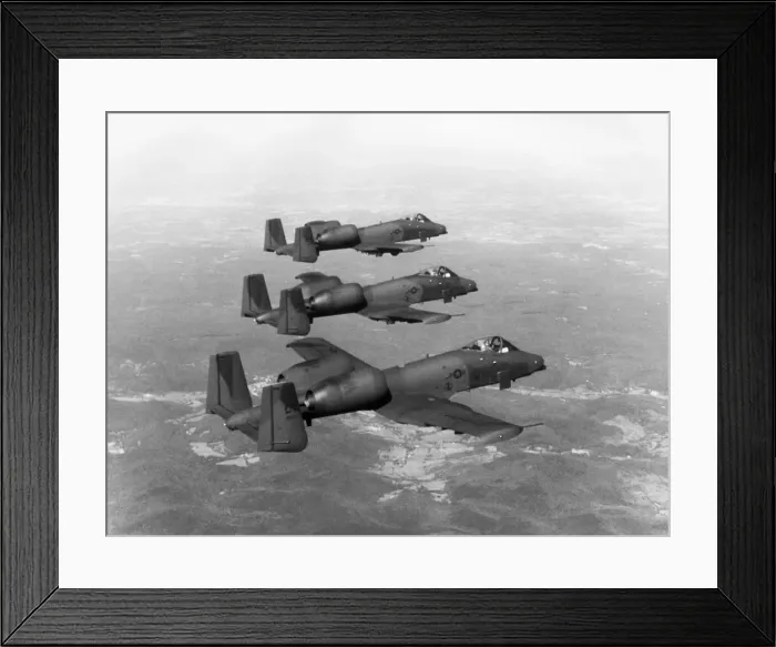Framed Print : Fairchild A-10 Thunderbolt II  /  2