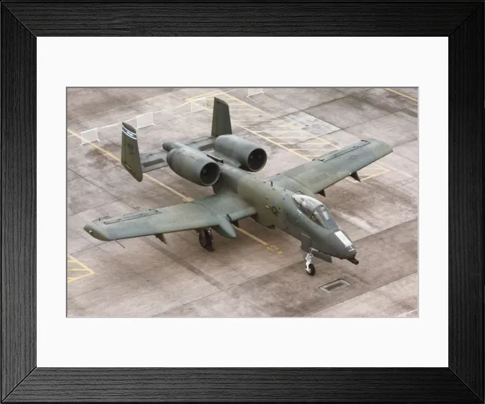 Framed Print : Fairchild A-10 Thunderbolt II / 2 Framed Print : Fairchild A-10 Thunderbolt II / 2