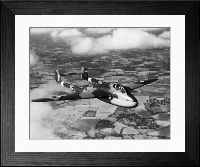 Framed Print : de Havilland DH-100 Vampire F-1 Framed Print : de Havilland DH-100 Vampire F-1