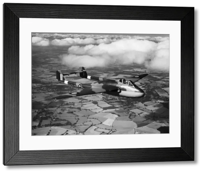 Framed Print : de Havilland DH-100 Vampire F-1 Framed Print : de Havilland DH-100 Vampire F-1