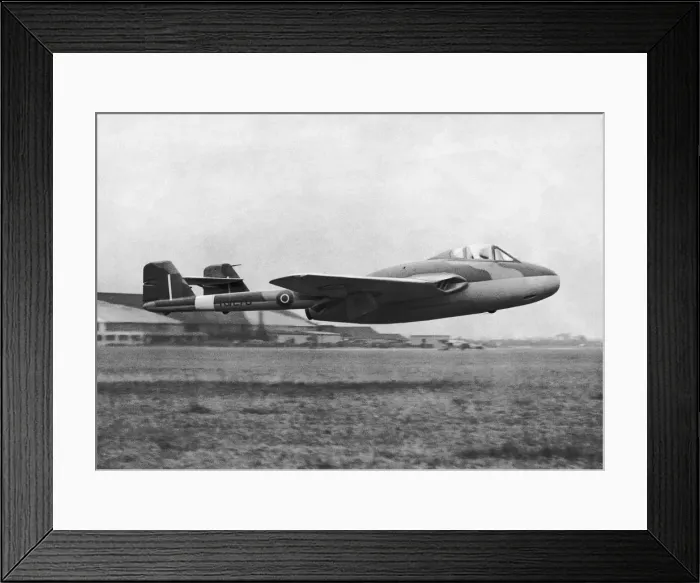 Framed Print : de Havilland DH-100 Vampire Framed Print : de Havilland DH-100 Vampire