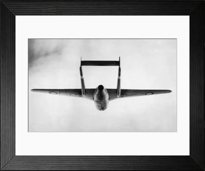 Framed Print : de Havilland DH-100 Vampire Framed Print : de Havilland DH-100 Vampire