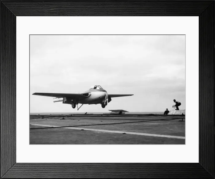 Framed Print : de Havilland DH-100 Vampire Framed Print : de Havilland DH-100 Vampire