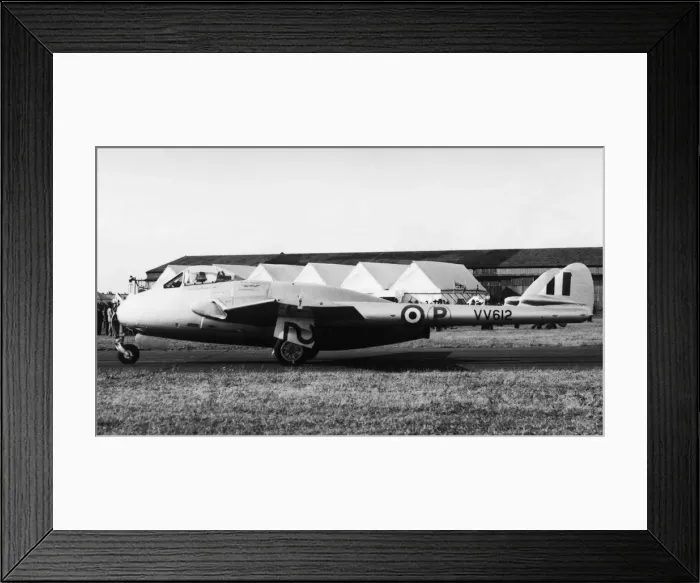 Framed Print : de Havilland DH-100 Vampire Framed Print : de Havilland DH-100 Vampire