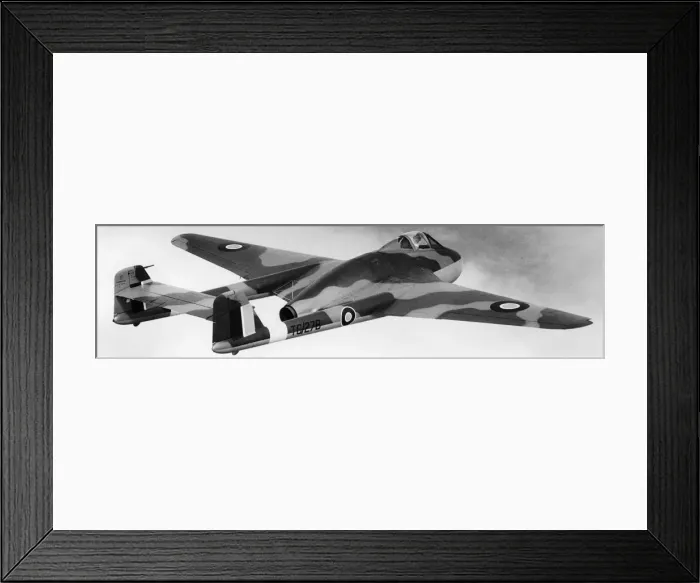 Framed Print : de Havilland DH-100 Vampire