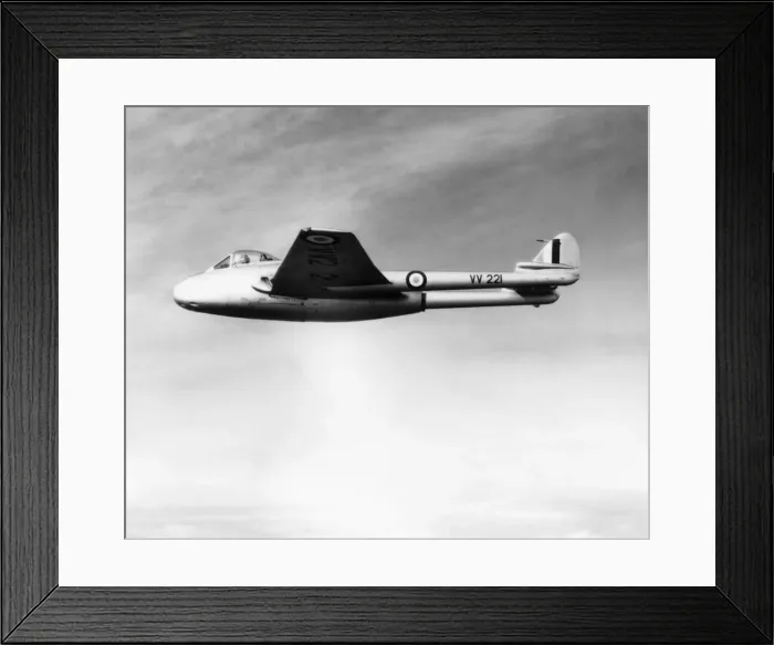 Framed Print : de Havilland DH-100 Vampire Framed Print : de Havilland DH-100 Vampire