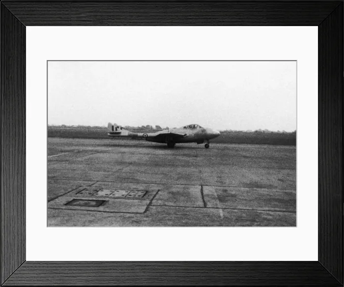 Framed Print : de Havilland DH-100 Vampire Framed Print : de Havilland DH-100 Vampire