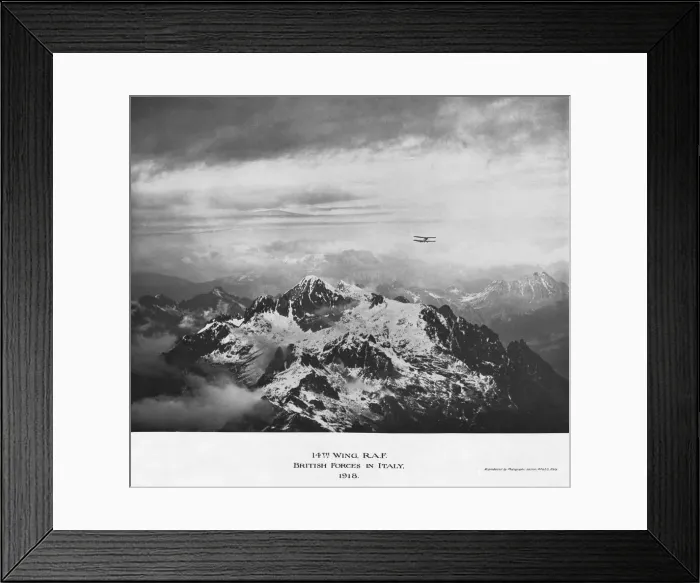 Framed Print : Biplane Flying over Snow-Covered Mountains 14th Wing Raf? Framed Print : Biplane Flying over Snow-Covered Mountains 14th Wing Raf?