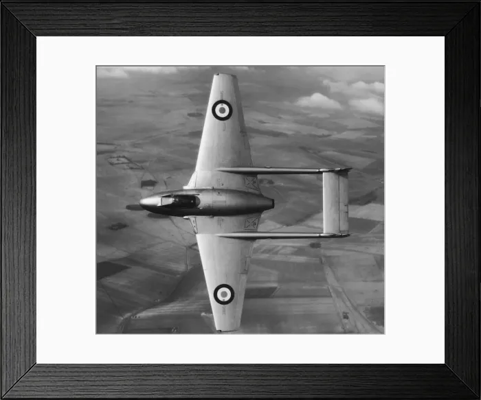 Framed Print : de Havilland DH-100 Vampire FB-5 Framed Print : de Havilland DH-100 Vampire FB-5