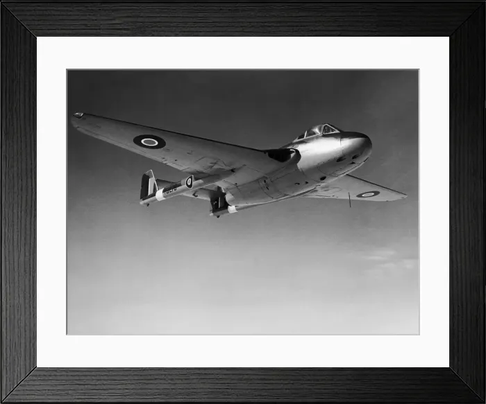 Framed Print : de Havilland DH-100 Vampire F-1 Framed Print : de Havilland DH-100 Vampire F-1