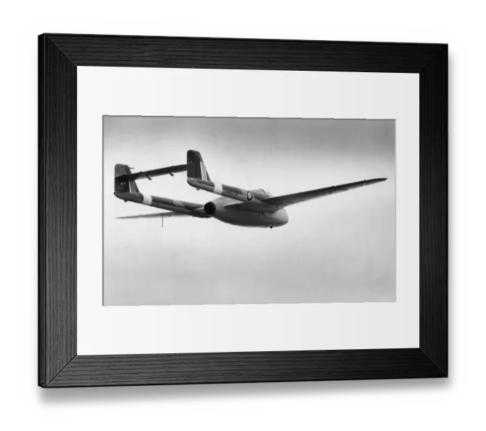 Framed Print : de Havilland DH-100 Vampire Framed Print : de Havilland DH-100 Vampire